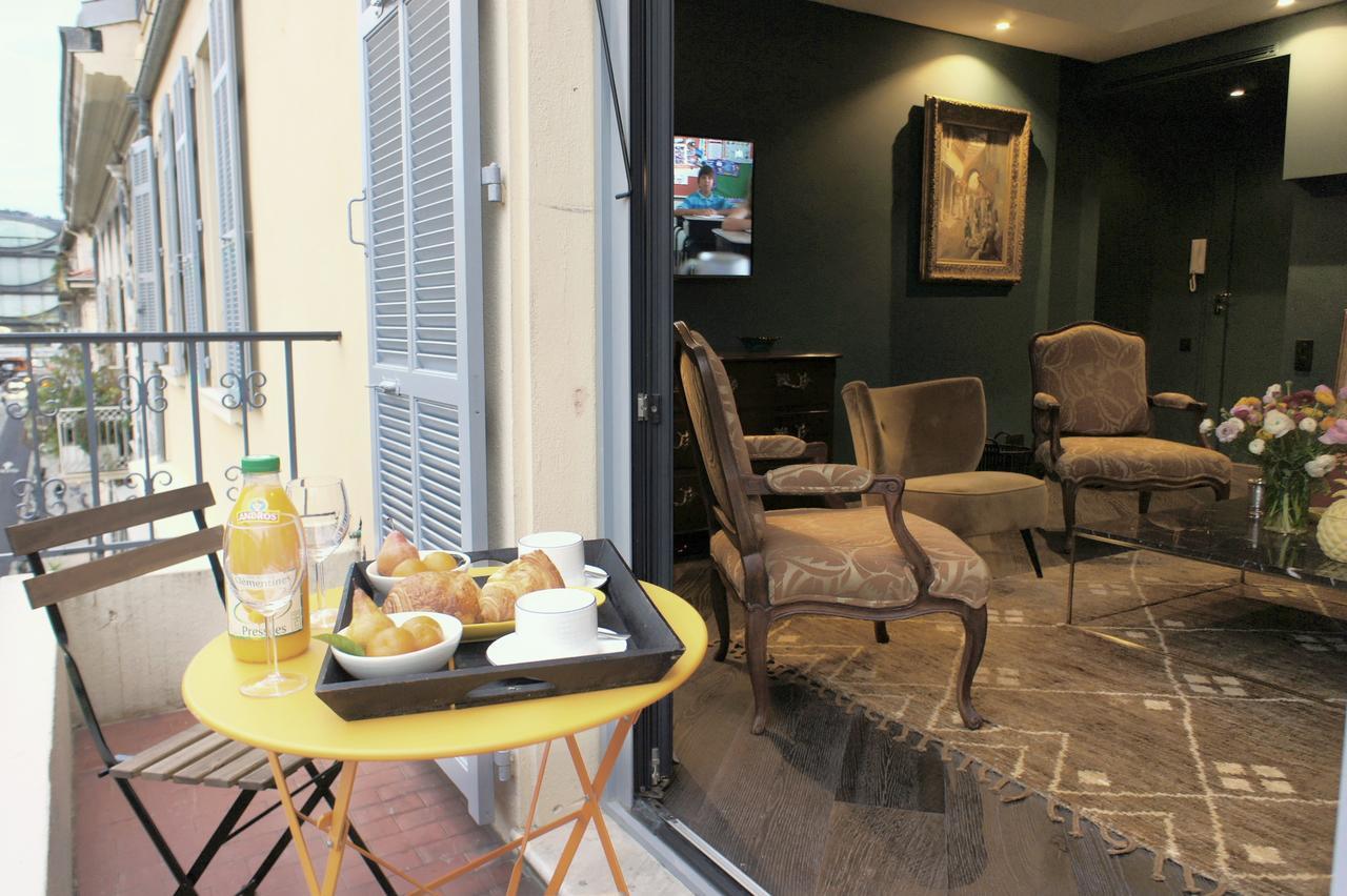 Ze Perfect Place - Elegant Appartement Avec Terrasse - Promenade Des Arts Nizza Exterior foto