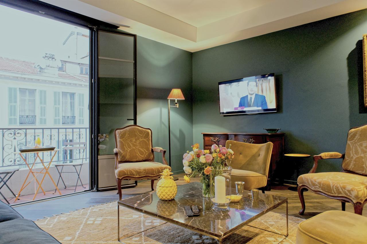 Ze Perfect Place - Elegant Appartement Avec Terrasse - Promenade Des Arts Nizza Exterior foto