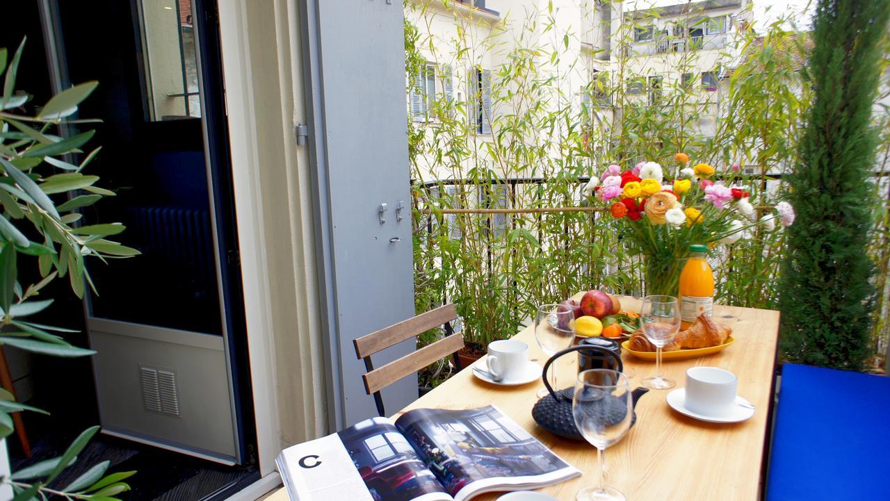 Ze Perfect Place - Elegant Appartement Avec Terrasse - Promenade Des Arts Nizza Exterior foto